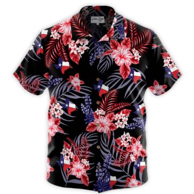 Texas Flag Hawaiian Shirt