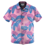 Adam Sandler Clothes - Pink Delight Linen Hawaiian Shirt