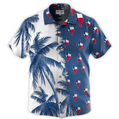 Custom name Hawaiian shirt - Texas Breeze Hawaiian Shirts