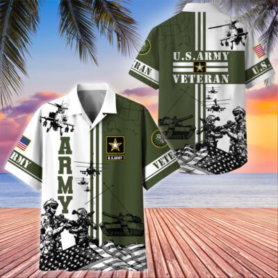 Proudly Served US Veterans Hawaii Shirt GS2430 - Army2