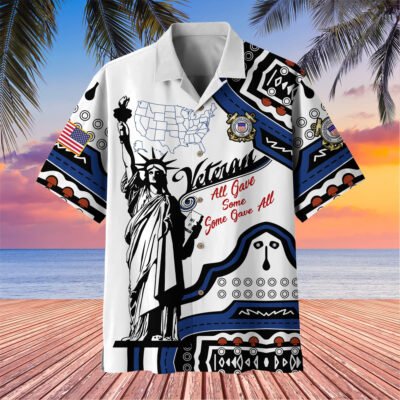 Unique U.S Veteran Hawaii Shirt GS2450 - Coast Guard