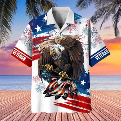 Happy Independence Day U.S Veteran Hawaii Shirt GS2414