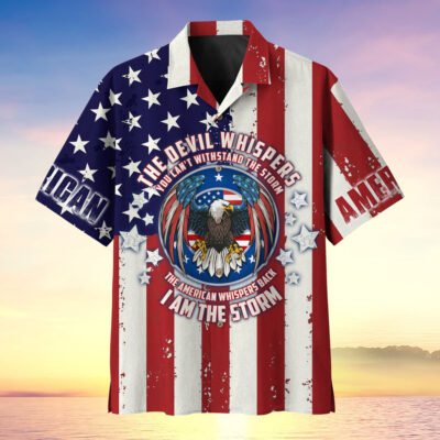 The Devil Whispers To The American Independence Day Hawaii Shirt GS2395
