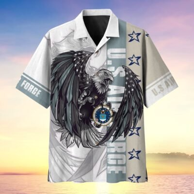 Cool Eagle US Veteran Multiservice Hawaii Shirt GS3007 - Air Force