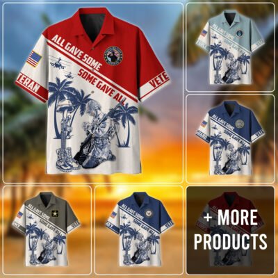 All Gave Some Some Gave All U.S Veteran Hawaii Shirt GS3012 - Marine