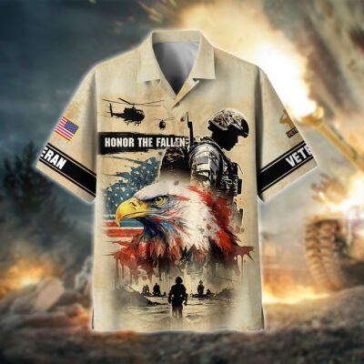 Honor The Fallen US Veteran Hawaii Shirt GS2408