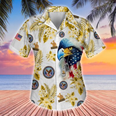 Proudly Served Hawaii Shirt For Female Veteran GS2380 - Veteran