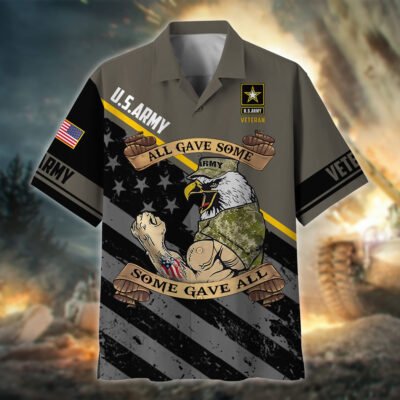 All Gave Some Some Gave All US Veteran Hawaii Shirt GS2475 - Army