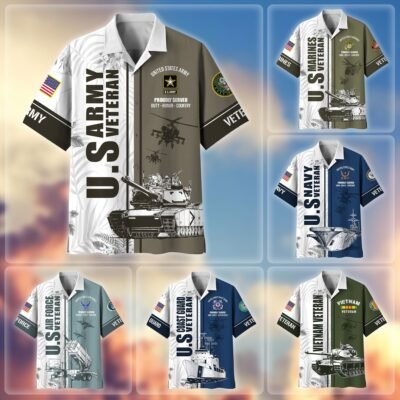 Proudly Served US Veterans Hawaii Shirt GS2457 - Marine2