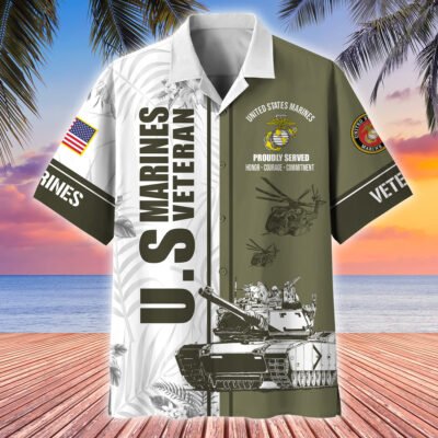 Proudly Served US Veterans Hawaii Shirt GS2459 - Air Force2