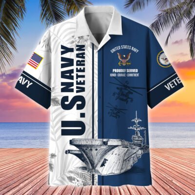 Proudly Served US Veterans Hawaii Shirt GS2460 - Coast Guard