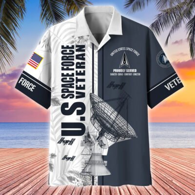 Proudly Served US Veterans Hawaii Shirt GS2461 - Space Force