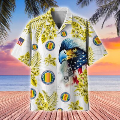Unique Proudly Served US Veterans Hawaii Shirt GS2361 - Vietnam Veteran