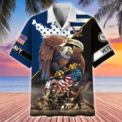 All Gave Some Some Gave All US Veterans Hawaii Shirt GS2471 - Coast Guard
