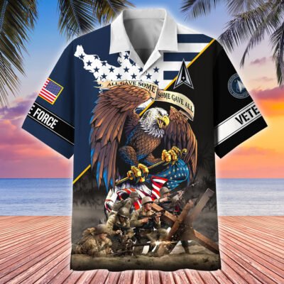 All Gave Some Some Gave All US Veterans Hawaii Shirt GS2472 - Space Force