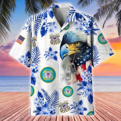 US Veterans Hawaii Shirt GS2367 - Navy