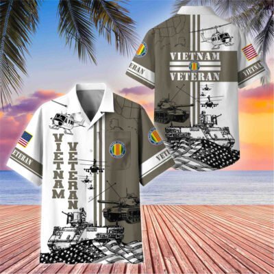 US Veterans Hawaii Shirt GS2428 - Vietnam Veteran