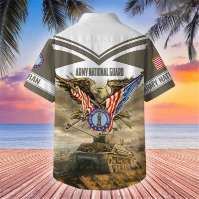 American Pride US Veterans Hawaii Shirt GS3407 - Army National Guard