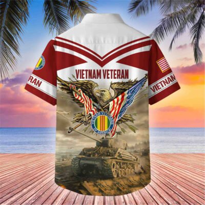 American Pride US Veterans Hawaii Shirt GS3414 - Coast Guard