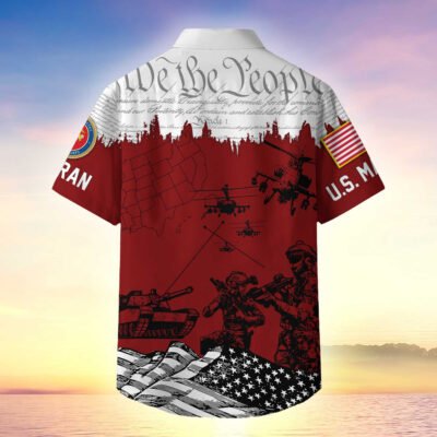 Proudly Served US Veterans Hawaiian Shirt GS3438 - Air Force