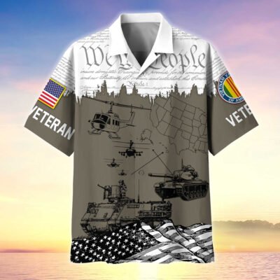 Proudly Served US Veterans Hawaiian Shirt GS3442 - Veteran