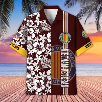 US Veterans Hawaiian Shirt GS3378 - Vietnam Veteran