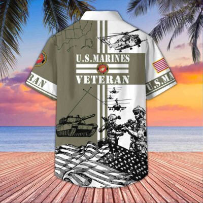 US Veterans Hawaiian Shirt GS3474 - Air Force