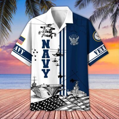 US Veterans Hawaiian Shirt GS3475 - Air Force2
