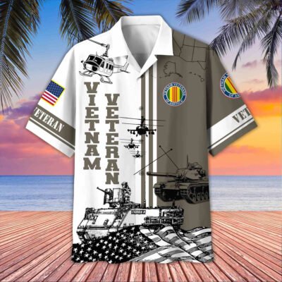 US Veterans Hawaiian Shirt GS3479 - Vietnam Veteran