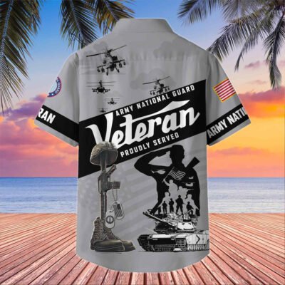 US Veterans Hawaiian Shirt GS3522 - Army National Guard