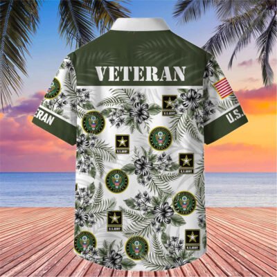 US Veterans Hawaiian Shirt GS3303 - Army National Guard