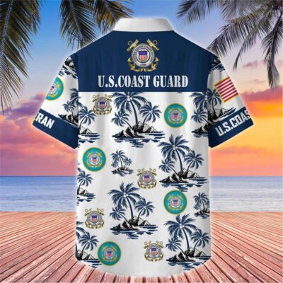 US Veterans Hawaiian Shirt GS3293 - Marine