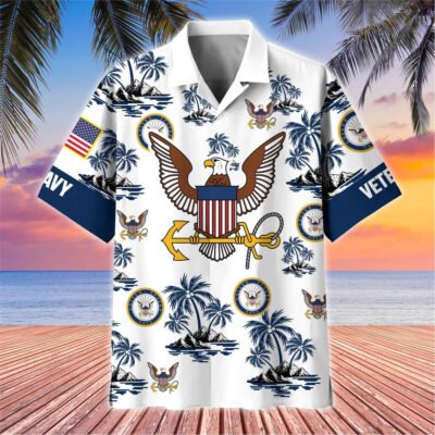 US Veterans Hawaiian Shirt GS3296 - Air Force2