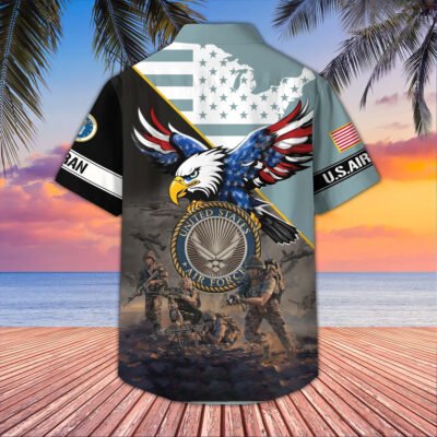 US Veterans Hawaiian Shirt GS3262 - Army