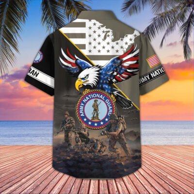 US Veterans Hawaiian Shirt GS3264 - Army National Guard
