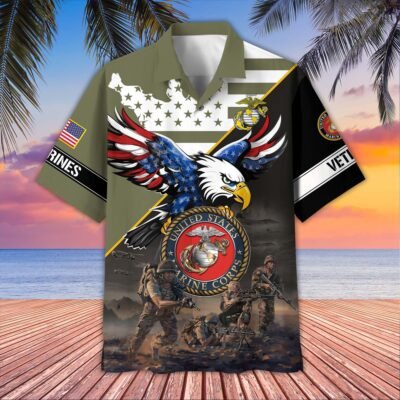 US Veterans Hawaiian Shirt GS3269 - Air Force