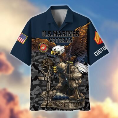 Custom USMC Hawaiian Shirt GS2405