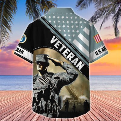US Veterans Hawaiian Shirt GS3249 - Army