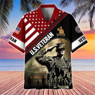 US Veterans Hawaiian Shirt GS3261 - Vietnam Veteran