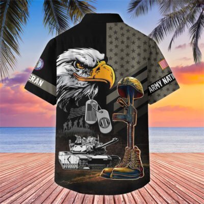 US Veterans Hawaiian Shirt GS3238 - Army National Guard