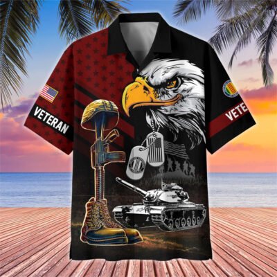 US Veterans Hawaiian Shirt GS3246 - Space Force