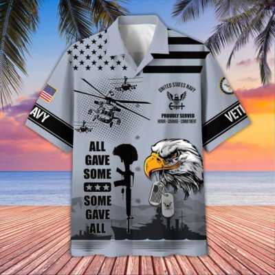 US Veterans Hawaiian Shirt GS3486 - Air Force2