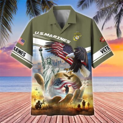 US Veterans Hawaiian Shirt GS3230 - Air Force