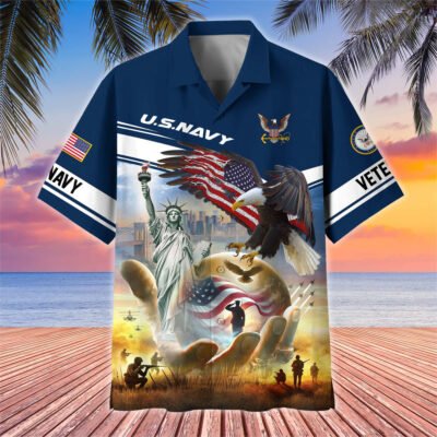 US Veterans Hawaiian Shirt GS3231 - Air Force2