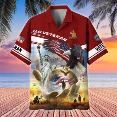 US Veterans Hawaiian Shirt GS3235 - Vietnam Veteran