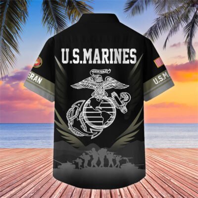 US Veterans Hawaiian Shirt GS3204 - Air Force