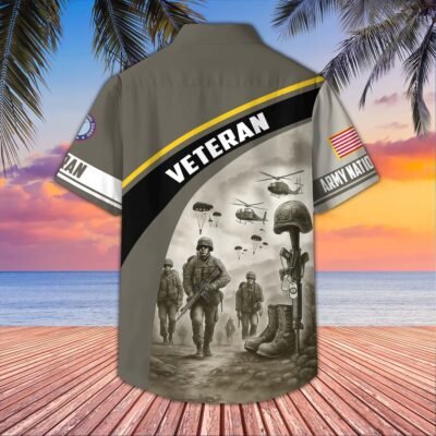 US Veterans Hawaiian Shirt GS3458 - Army National Guard