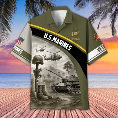 US Veterans Hawaiian Shirt GS3462 - Air Force