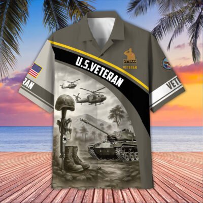US Veterans Hawaiian Shirt GS3467 - Vietnam Veteran