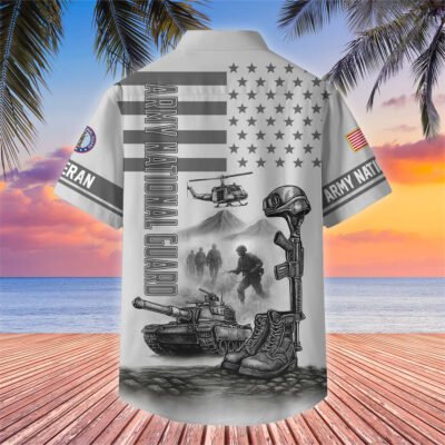US Veterans Hawaiian Shirt GS3512 - Army National Guard